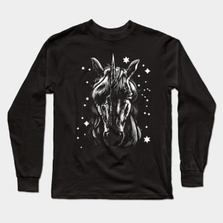 Believe In Magic Unicorn Long Sleeve T-Shirt